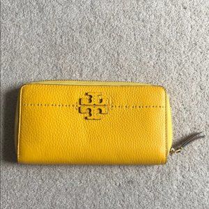 Tory Burch MCGRAW ZIP CONTINENTAL WALLET